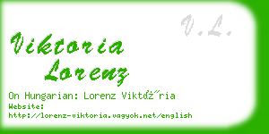 viktoria lorenz business card